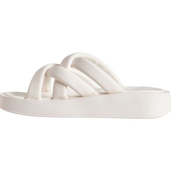 Vintage Havana Size 11 Day Dream Puff Criss Cross Platform Sandal Slip On - Picture 5 of 6